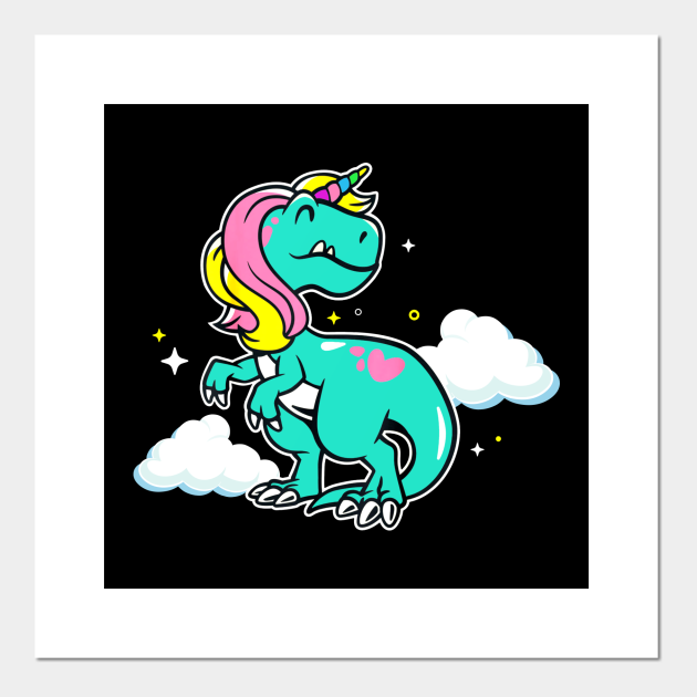 unicorn and dinosaur